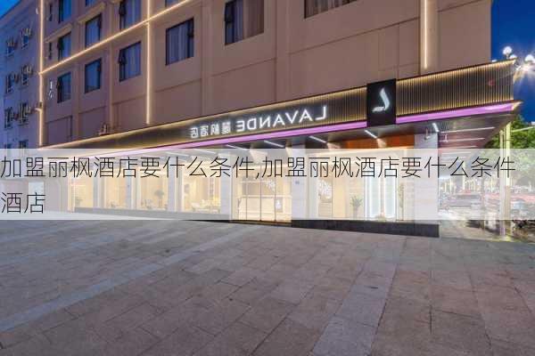 加盟丽枫酒店要什么条件,加盟丽枫酒店要什么条件酒店-第2张图片-奥莱旅游网