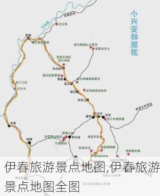 伊春旅游景点地图,伊春旅游景点地图全图-第3张图片-奥莱旅游网