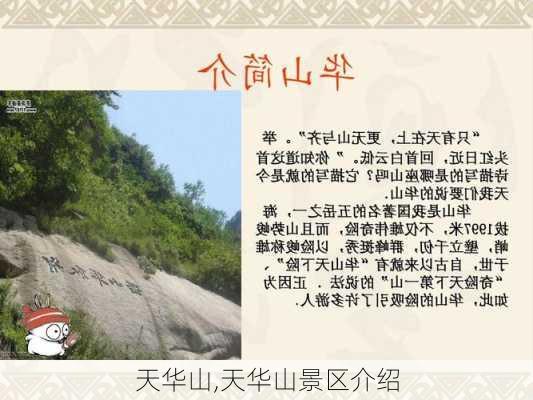 天华山,天华山景区介绍-第3张图片-奥莱旅游网