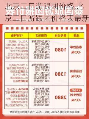 北京二日游跟团价格,北京二日游跟团价格表最新-第3张图片-奥莱旅游网