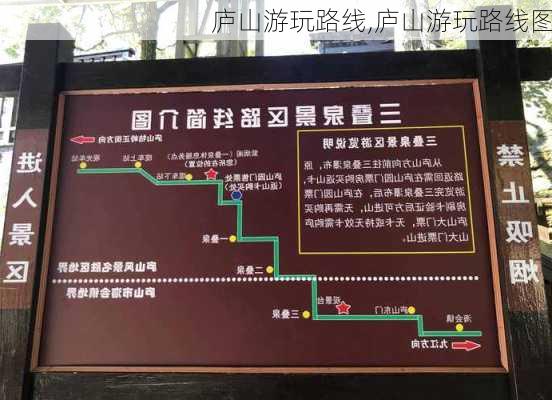 庐山游玩路线,庐山游玩路线图-第3张图片-奥莱旅游网