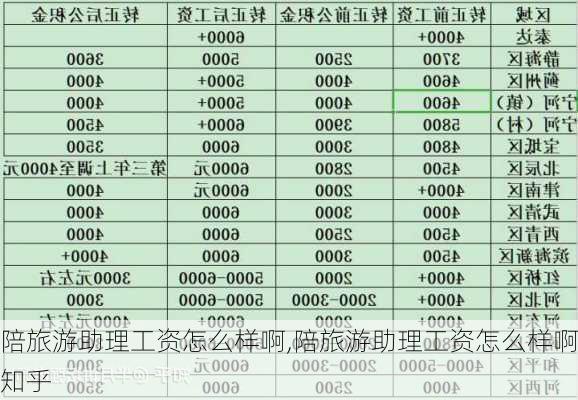 陪旅游助理工资怎么样啊,陪旅游助理工资怎么样啊知乎-第2张图片-奥莱旅游网