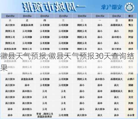 徽县天气预报,徽县天气预报30天查询结果-第1张图片-奥莱旅游网