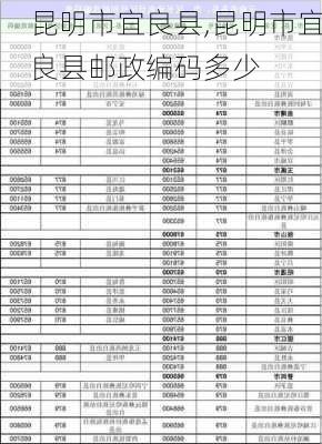 昆明市宜良县,昆明市宜良县邮政编码多少-第2张图片-奥莱旅游网