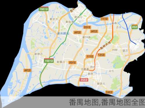 番禺地图,番禺地图全图-第3张图片-奥莱旅游网