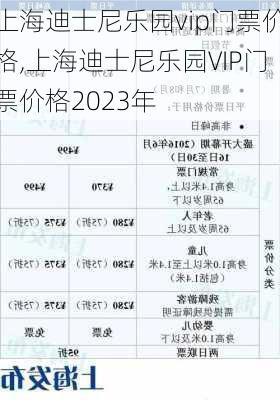 上海迪士尼乐园vip门票价格,上海迪士尼乐园VIP门票价格2023年-第2张图片-奥莱旅游网