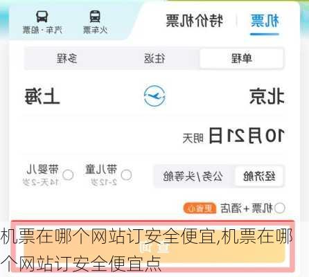 机票在哪个网站订安全便宜,机票在哪个网站订安全便宜点-第1张图片-奥莱旅游网