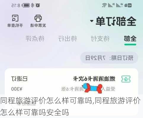 同程旅游评价怎么样可靠吗,同程旅游评价怎么样可靠吗安全吗-第3张图片-奥莱旅游网