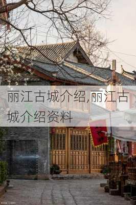 丽江古城介绍,丽江古城介绍资料-第3张图片-奥莱旅游网