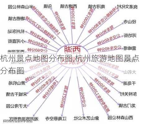 杭州景点地图分布图,杭州旅游地图景点分布图-第1张图片-奥莱旅游网