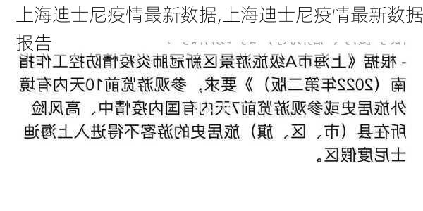 上海迪士尼疫情最新数据,上海迪士尼疫情最新数据报告-第3张图片-奥莱旅游网