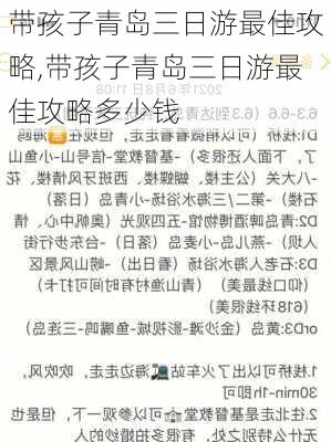 带孩子青岛三日游最佳攻略,带孩子青岛三日游最佳攻略多少钱-第2张图片-奥莱旅游网