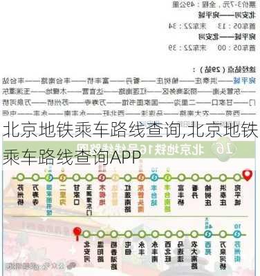 北京地铁乘车路线查询,北京地铁乘车路线查询APP-第3张图片-奥莱旅游网