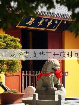 龙华寺,龙华寺开放时间-第2张图片-奥莱旅游网