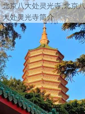 北京八大处灵光寺,北京八大处灵光寺简介