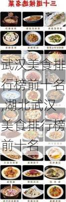 武汉美食排行榜前十名,湖北武汉美食排行榜前十名-第1张图片-奥莱旅游网