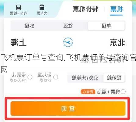 飞机票订单号查询,飞机票订单号查询官网-第2张图片-奥莱旅游网