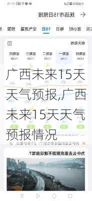 广西未来15天天气预报,广西未来15天天气预报情况