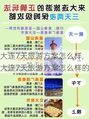 大连7天旅游方案怎么样,大连7天旅游方案怎么样的