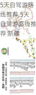 5天自驾游路线推荐,5天自驾游路线推荐 新疆-第3张图片-奥莱旅游网