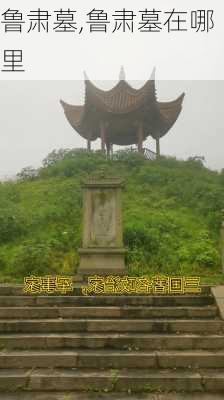 鲁肃墓,鲁肃墓在哪里-第3张图片-奥莱旅游网