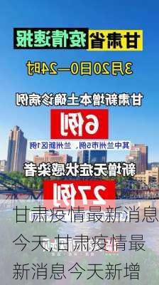 甘肃疫情最新消息今天,甘肃疫情最新消息今天新增-第2张图片-奥莱旅游网