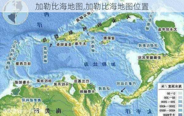 加勒比海地图,加勒比海地图位置-第1张图片-奥莱旅游网