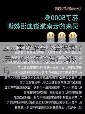 去云南旅游会不会被卖了,云南旅游还会强迫购物吗-第1张图片-奥莱旅游网