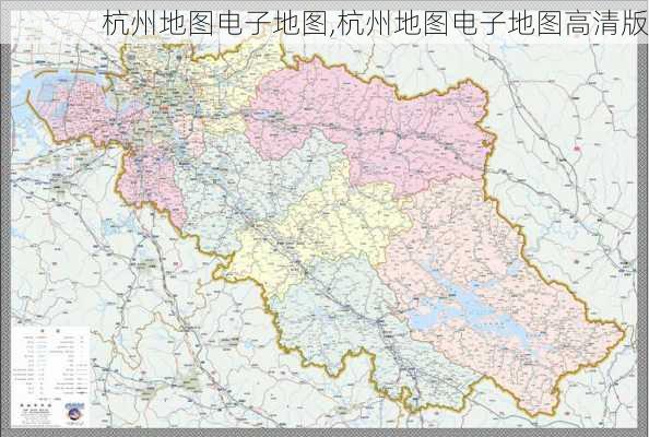 杭州地图电子地图,杭州地图电子地图高清版-第3张图片-奥莱旅游网