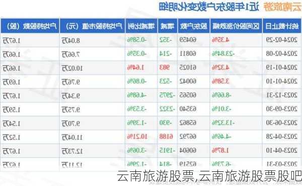 云南旅游股票,云南旅游股票股吧-第1张图片-奥莱旅游网