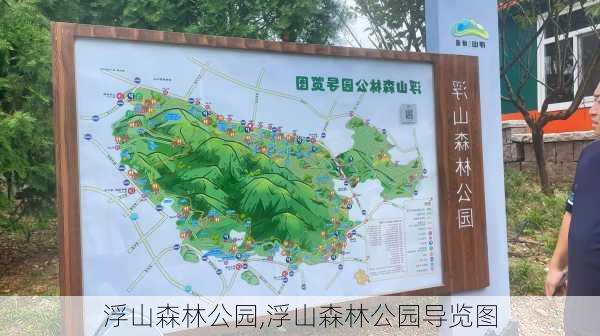 浮山森林公园,浮山森林公园导览图-第1张图片-奥莱旅游网