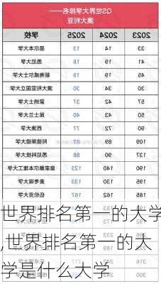 世界排名第一的大学,世界排名第一的大学是什么大学-第3张图片-奥莱旅游网