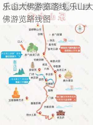 乐山大佛游览路线,乐山大佛游览路线图-第1张图片-奥莱旅游网