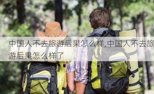 中国人不去旅游后果怎么样,中国人不去旅游后果怎么样了-第3张图片-奥莱旅游网