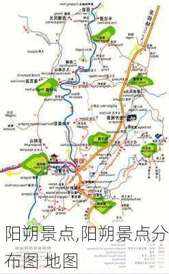 阳朔景点,阳朔景点分布图 地图-第1张图片-奥莱旅游网