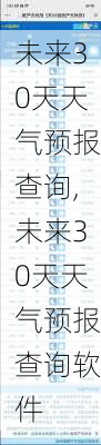 未来30天天气预报查询,未来30天天气预报查询软件-第2张图片-奥莱旅游网