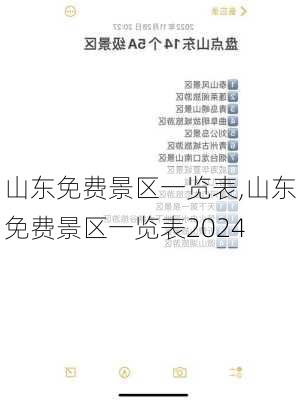 山东免费景区一览表,山东免费景区一览表2024-第3张图片-奥莱旅游网