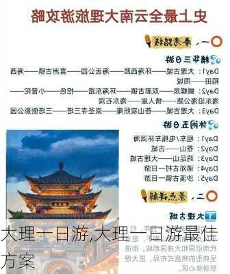 大理一日游,大理一日游最佳方案-第2张图片-奥莱旅游网