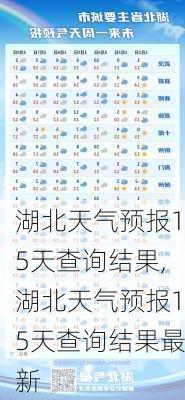 湖北天气预报15天查询结果,湖北天气预报15天查询结果最新-第3张图片-奥莱旅游网