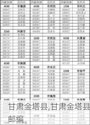 甘肃金塔县,甘肃金塔县邮编-第1张图片-奥莱旅游网