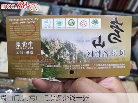 嵩山门票,嵩山门票多少钱一张-第3张图片-奥莱旅游网