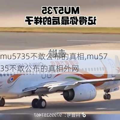 mu5735不敢公布的真相,mu5735不敢公布的真相外网-第3张图片-奥莱旅游网