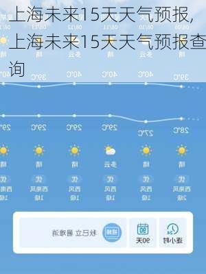 上海未来15天天气预报,上海未来15天天气预报查询-第2张图片-奥莱旅游网