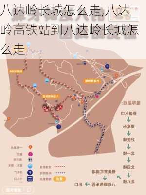 八达岭长城怎么走,八达岭高铁站到八达岭长城怎么走-第3张图片-奥莱旅游网