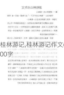 桂林游记,桂林游记作文600字-第3张图片-奥莱旅游网