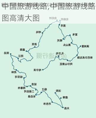 中国旅游线路,中国旅游线路图高清大图