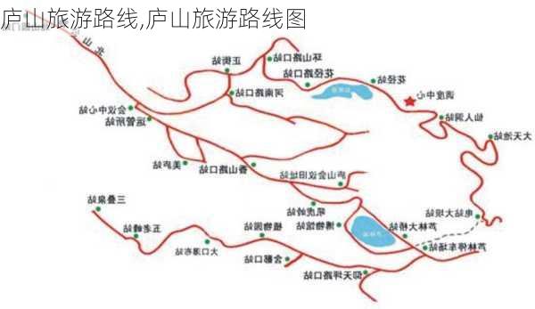 庐山旅游路线,庐山旅游路线图