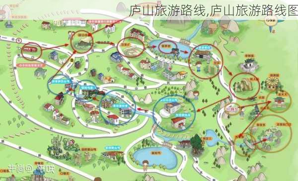 庐山旅游路线,庐山旅游路线图-第2张图片-奥莱旅游网