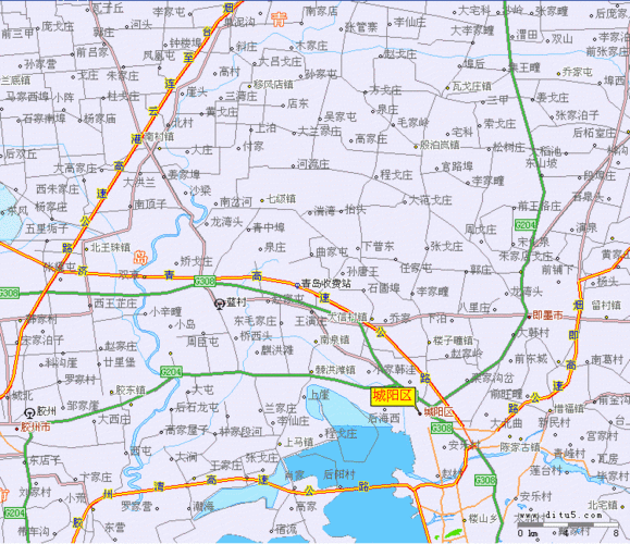 青岛城阳地图,青岛城阳地图全图-第3张图片-奥莱旅游网