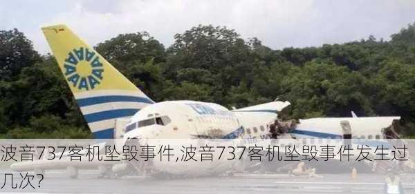 波音737客机坠毁事件,波音737客机坠毁事件发生过几次?-第1张图片-奥莱旅游网